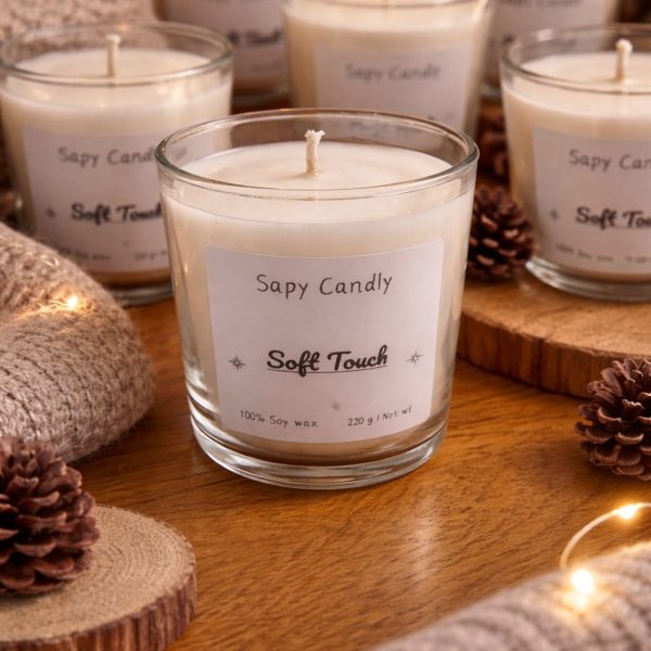 massage candle με Αιθέριο Έλαιο Χαλαρωτικής Λεβάντας (copy)